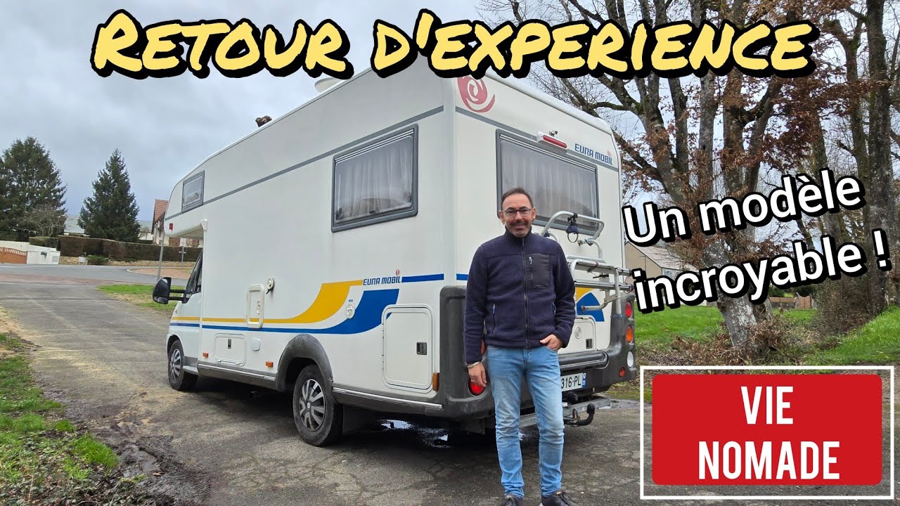 Renaud et son Euramobil de 24 ans, une histoire d'amour !