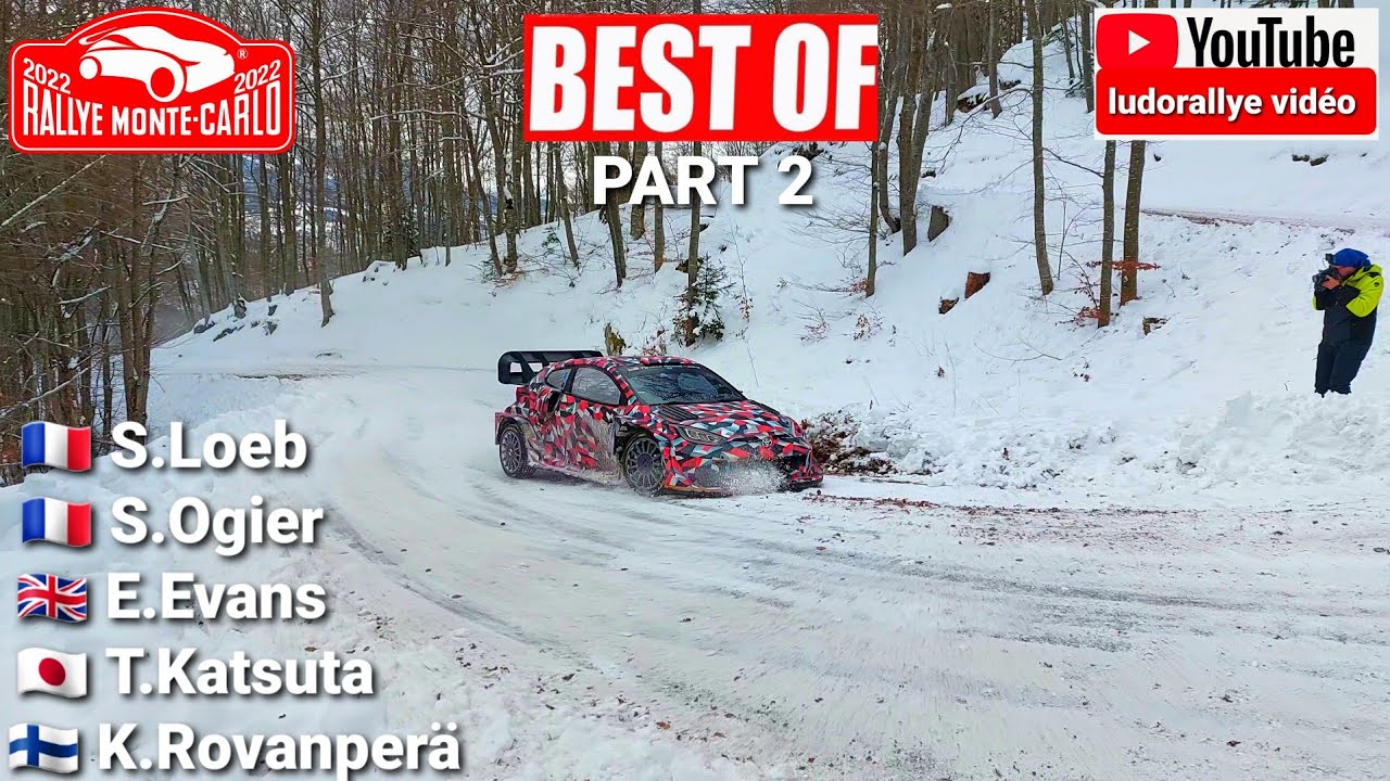 essais tests rallye Monte-Carlo 2022 Best Of des plus beaux passages Part 2  long version Max attack
