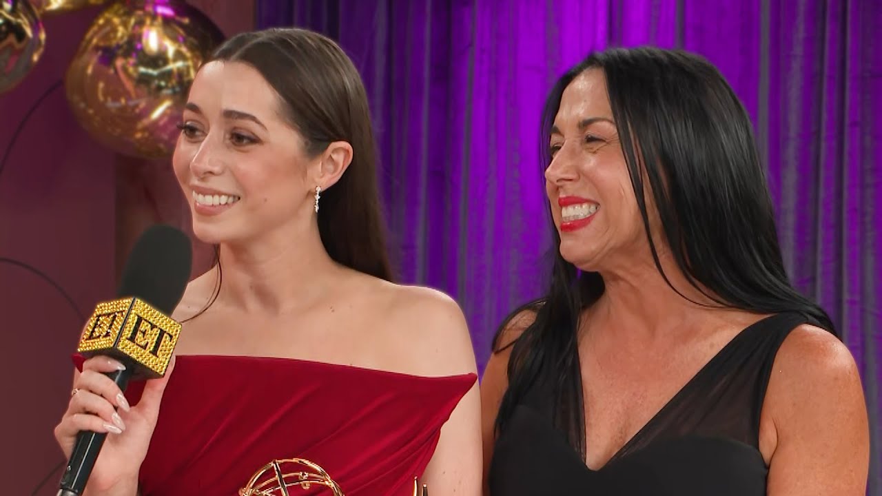 The Penguin's Cristin Milioti's Mom CRASHES Her Post-Emmys Win Interview! (Exclusive)