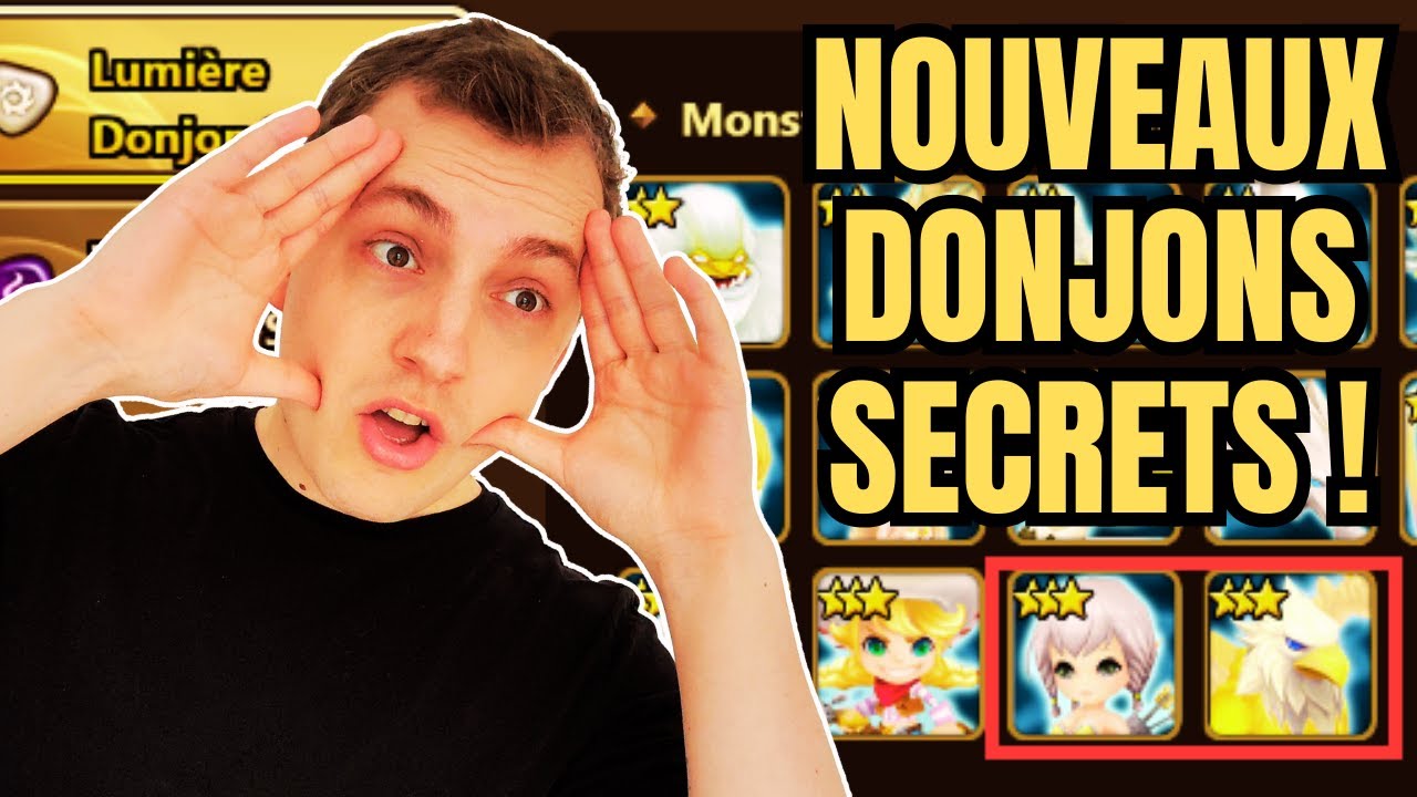 ILS ONT AJOUTÉ DE NOUVEAUX DONJONS SECRETS ! AIDE POUR DÉBUTANT ! (Summoners war)
