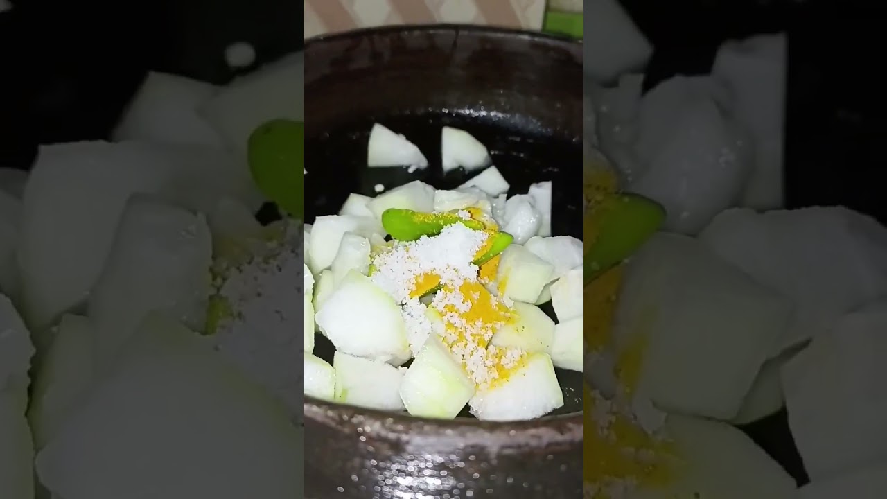 kumbalanga moru curry 😋