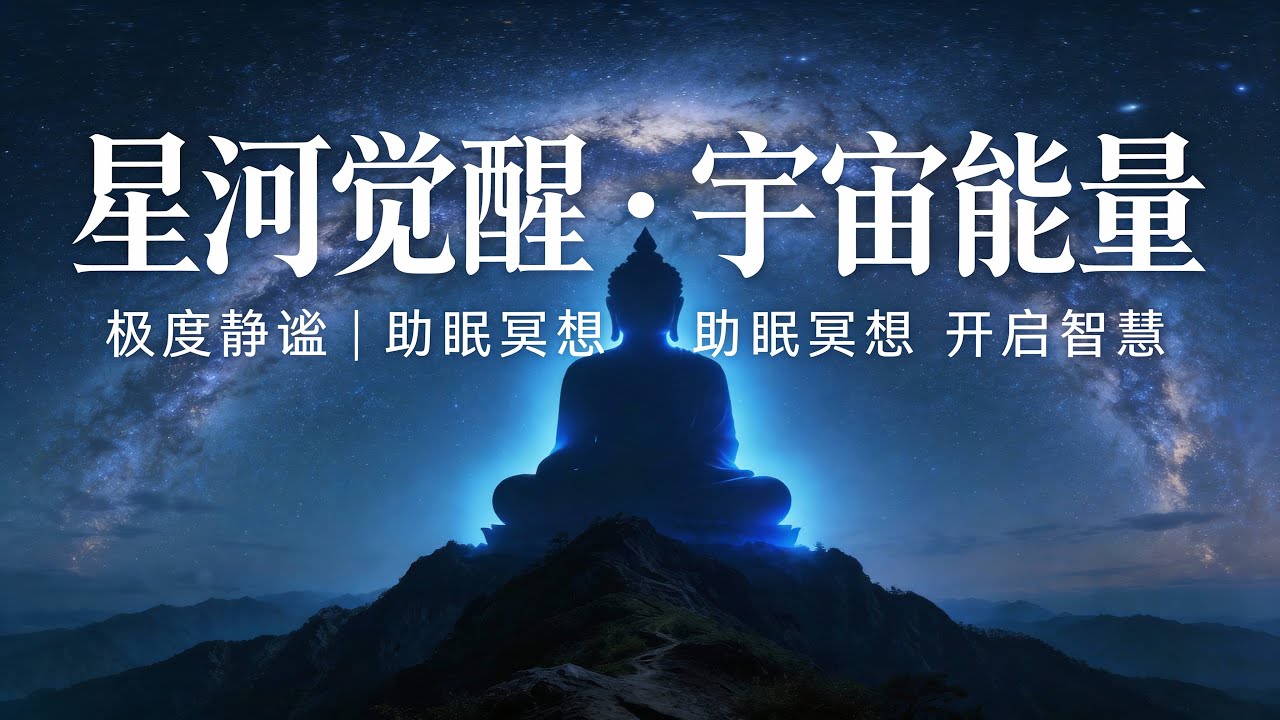 星河觉醒 · 承接宇宙加持能量｜3小时极度静谧梵音：开启内在智慧，清理负面磁场，找回如宇宙般广阔的自性