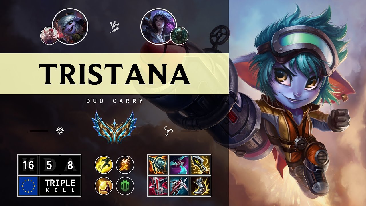 Tristana ADC vs Kai'Sa - EUW Challenger Patch 14.13