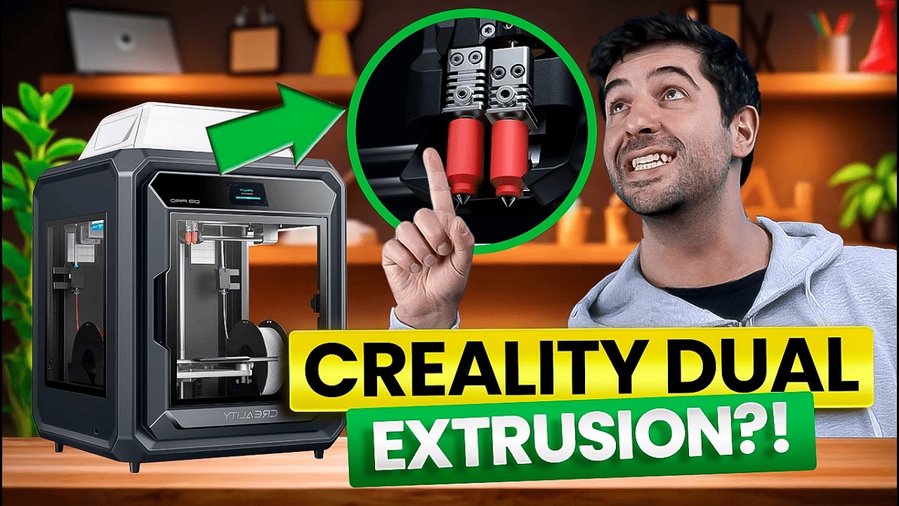 Creality Dual Extruder, is Sermoon D3 Better&nbsp;than&nbsp;H2D?