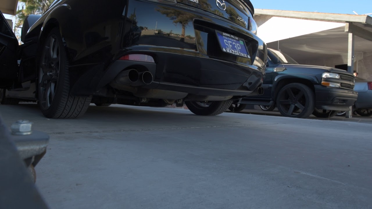 2009 RX-8 Racing Beat exhaust