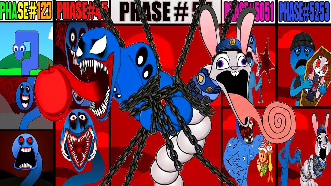 My Sprunki OC: HUNGRY SNAKE (from Phase 1 to Phase 54)