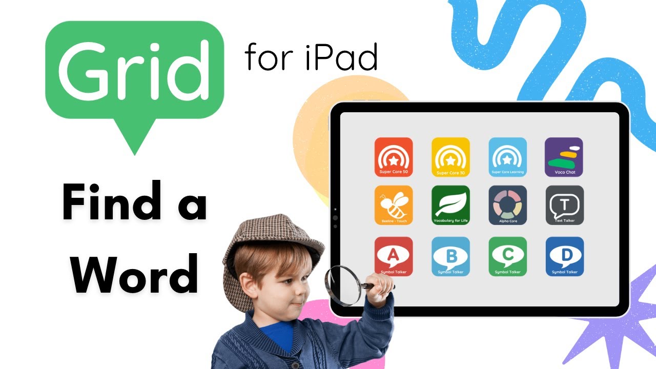 Grid for iPad  | How to Search and Find Words 🔎