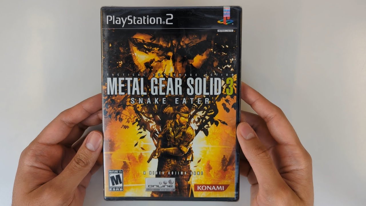 Metal Gear Solid 3: Snake Eater PS2 ASMR