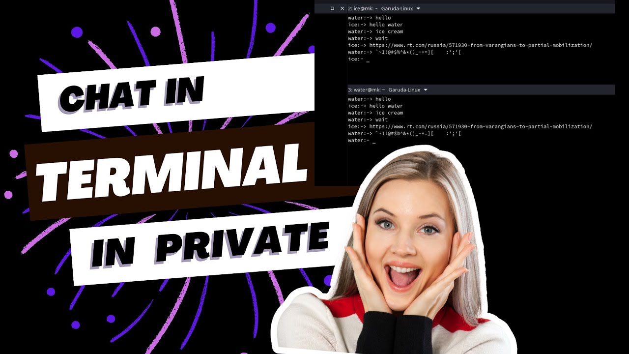 Chat in Terminal | Talk: Ultimate Anonymous Chat App&Encrypted Communication Chat for Terminal Users