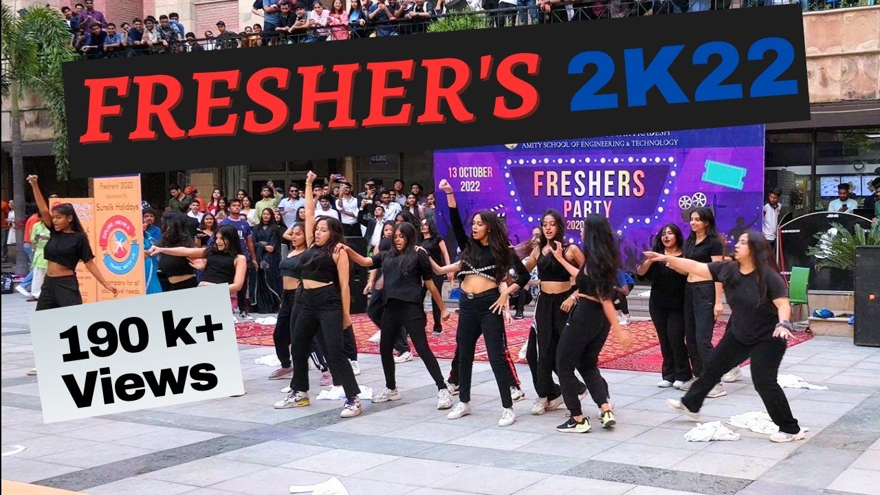 FRESHER'S 2022 at Amity Noida || Amity University Noida || Amity university Freshers Party 2022 🔥