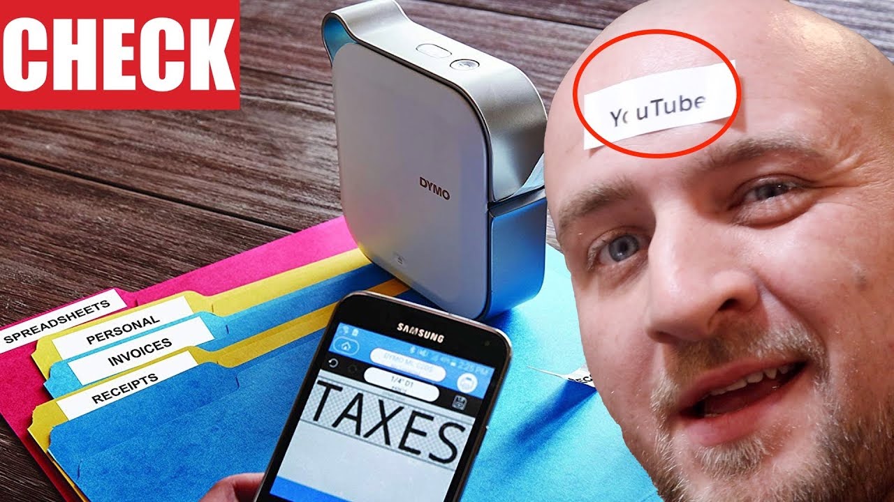 ✅ Dymo MobileLabeler Etikettendrucker mit Smartphone Anbindung &uuml;ber Bluetooth TEST REVIEW
