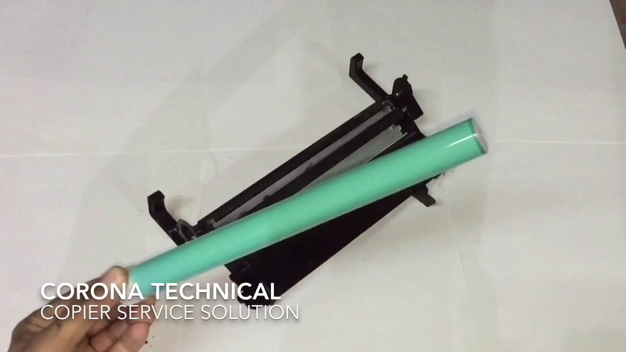 how to replacement DRUM and cleaning BLADE on Canon iR1018, IR1020