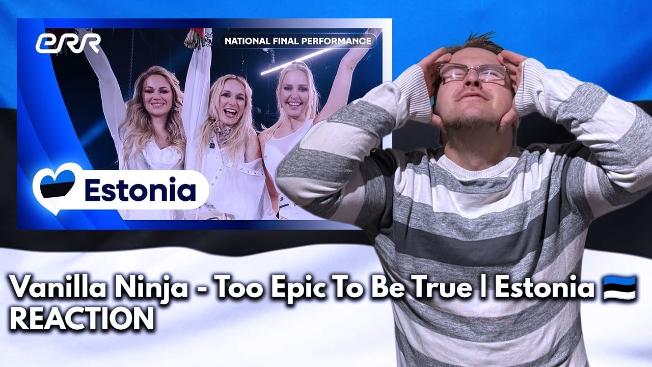 Vanilla Ninja - Too Epic To Be True | 🇪🇪 | National Final Performance #Eurovision2026|REACTION