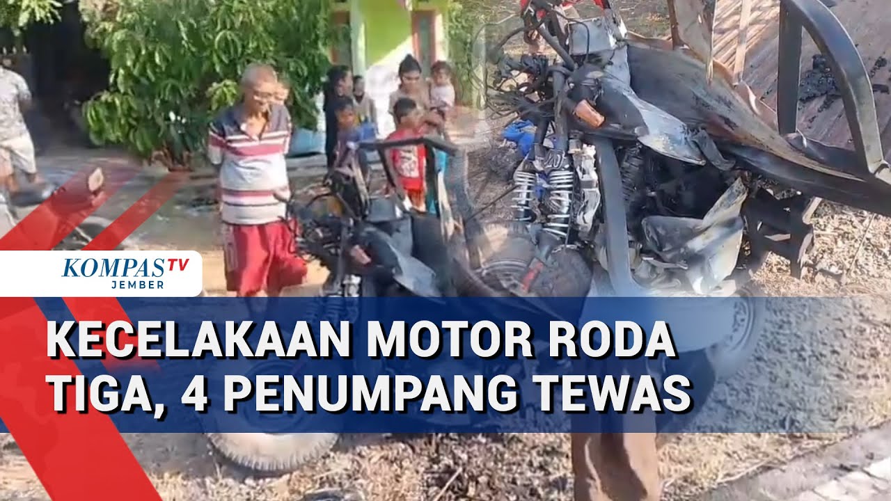 Dua Kecelakaan Maut di Jember dan Situbondo, 6 Orang Tewas Seketika