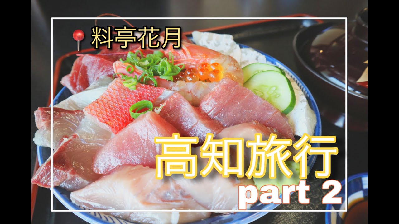 【高知旅行part２】料亭花月/キンメ丼/海鮮丼/むろと廃校水族館【夫婦で満喫旅】
