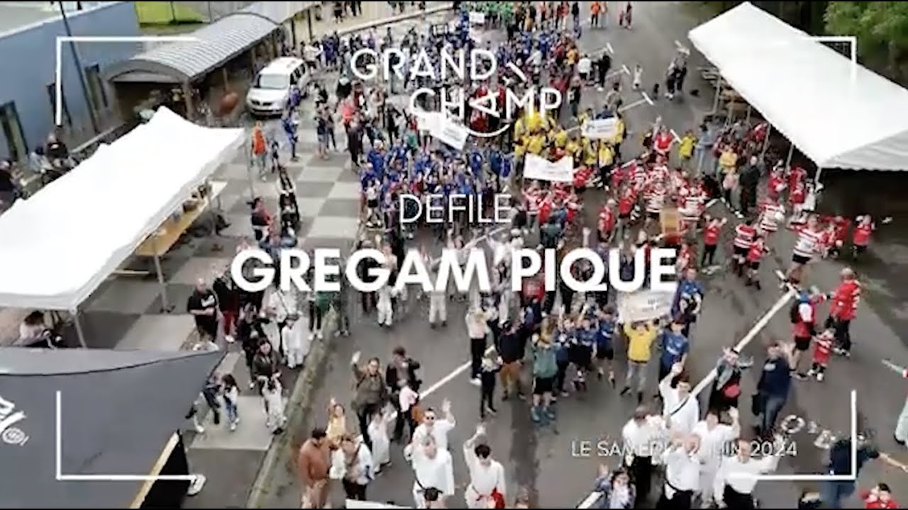 Défilé Gregam'pique : la grande parade des associations grégamistes