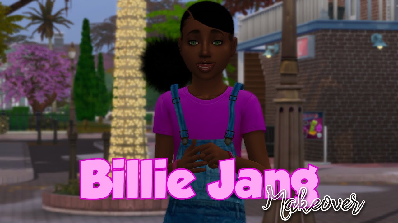 Billie Jang | The Sims 4 Townie Makeover