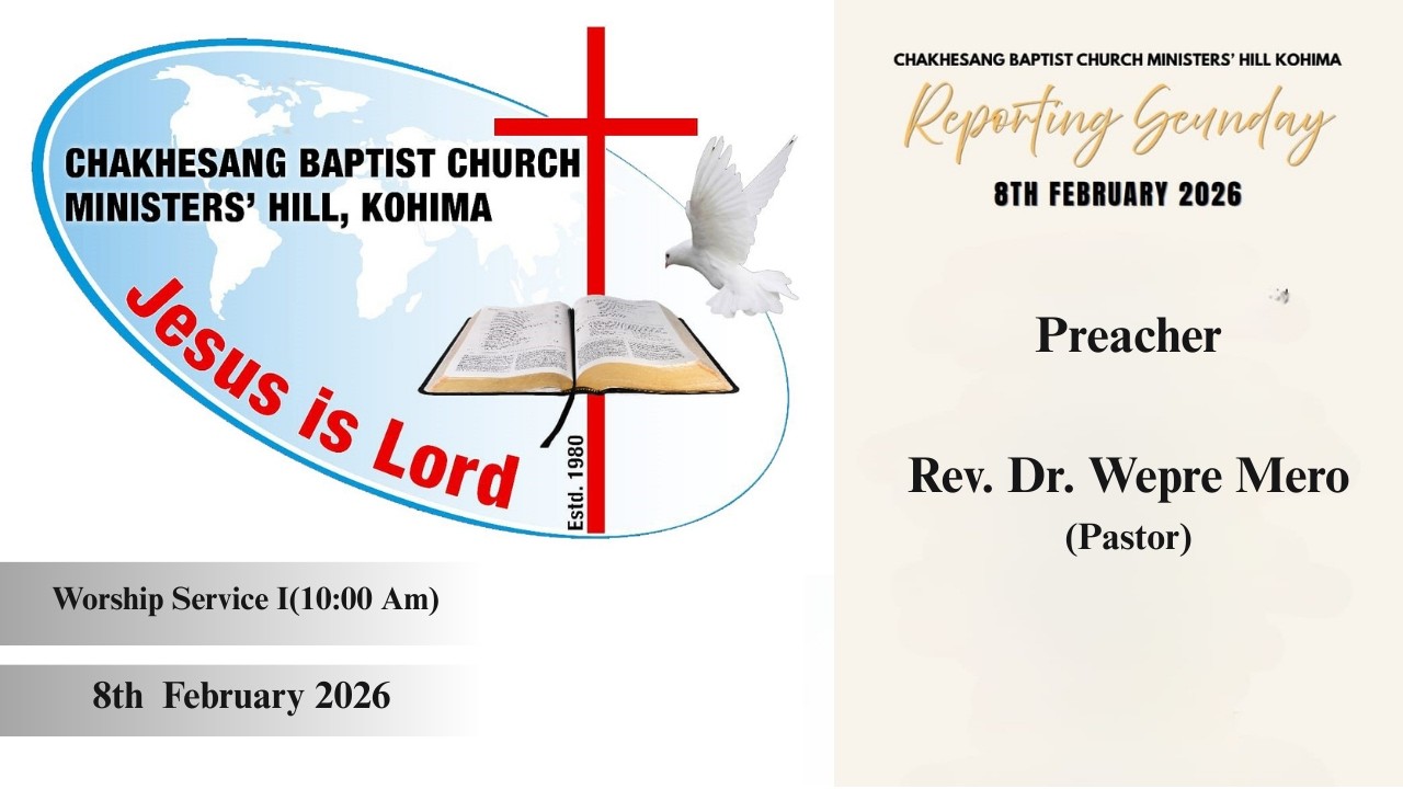 Reporting Sunday | Worship Service I | 8th February 2026 | 10:00 AM
