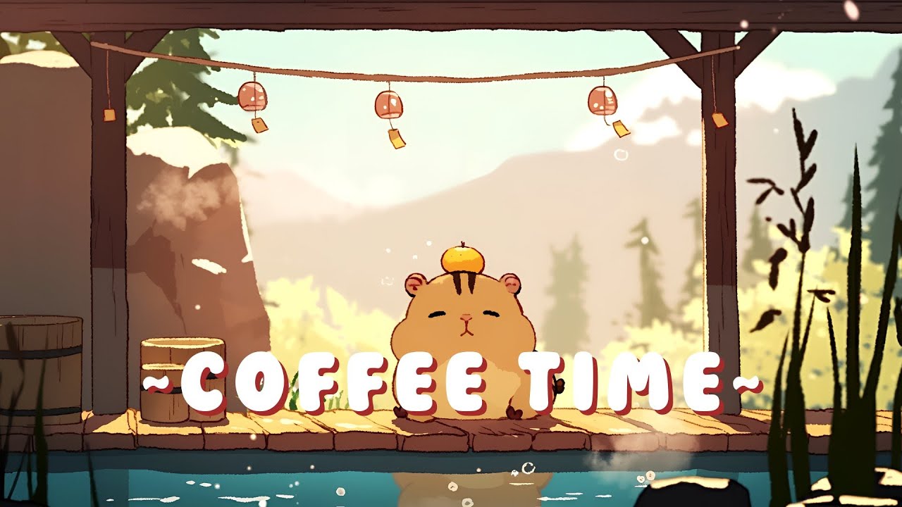 [60 Minutes] Capybara Beat Station | Relaxing Beats to Study/Sleep/Chill 🦫 🎵 ✨