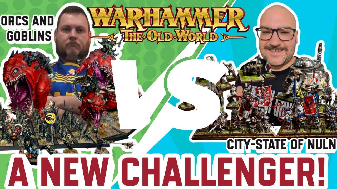 Orcs & Goblins vs City-state of Nuln: Warhammer The Old World (2000 point Time Lapse Battle Report)