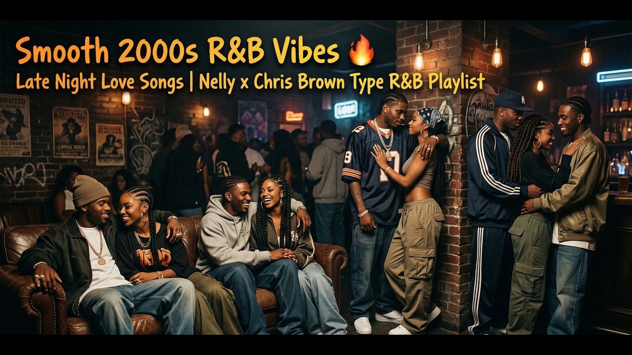 Smooth 2000s R&B Vibes 🔥 Late Night Love Songs | Nelly x Chris Brown Type R&B Playlist