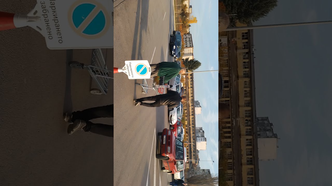 Outside Kaufland, Targovishte