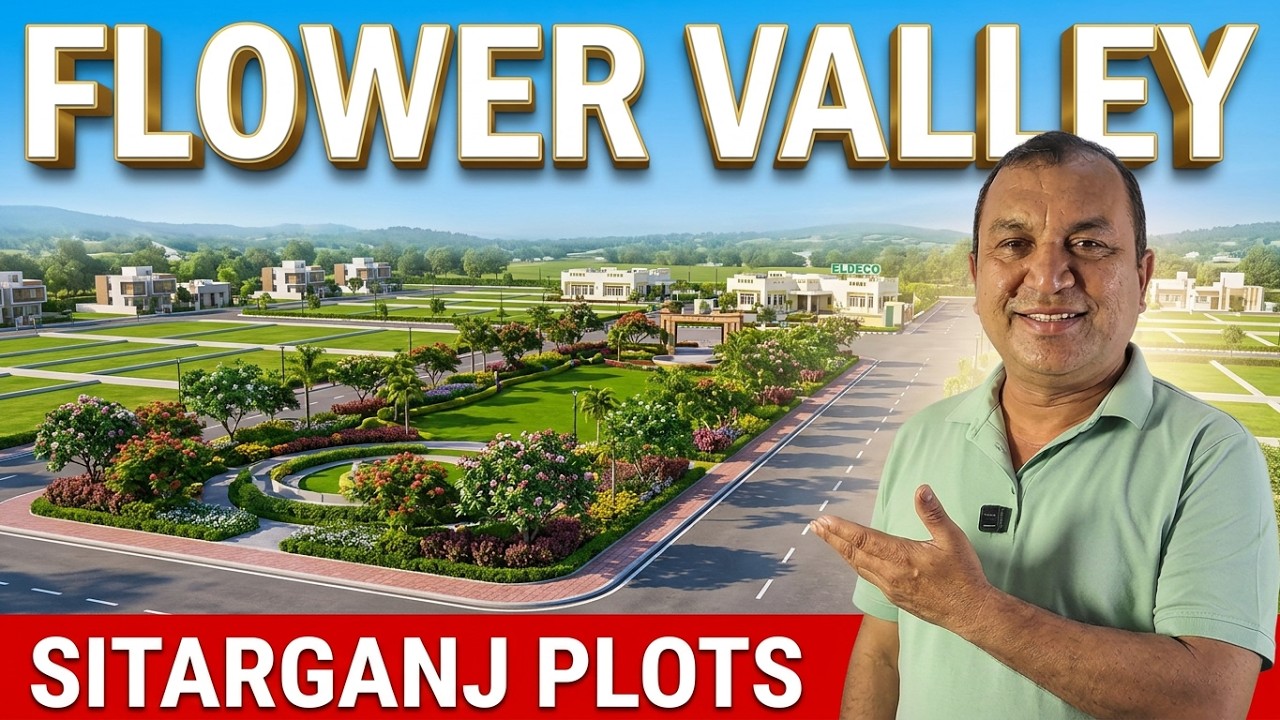New plots in Flower Valley Sitarganj Uttarakhand