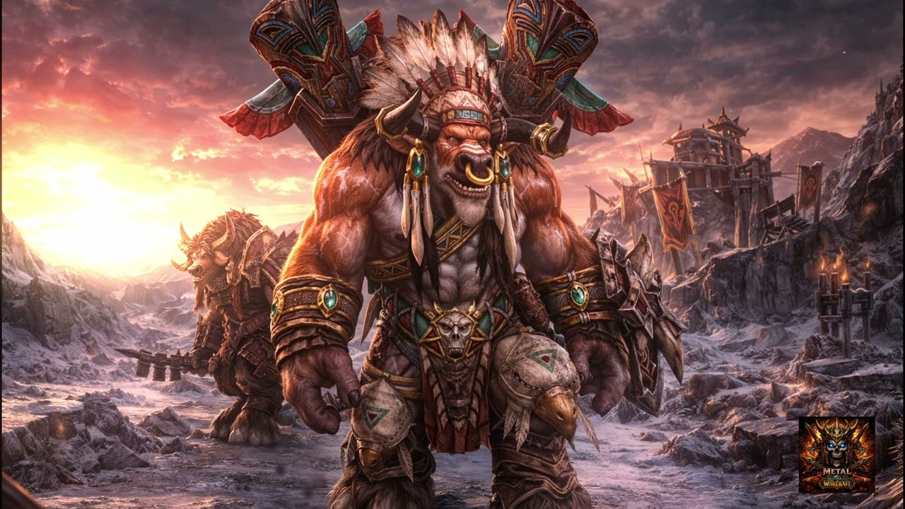 Baine Bloodhoof &ndash; &ldquo;Burden of Honor&rdquo; | WoW-Inspired Nu-Metal