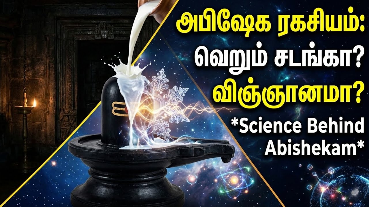 சிவலிங்க அபிஷேகத்தின் மறைக்கப்பட்ட அறிவியல் ரகசியம்! 
