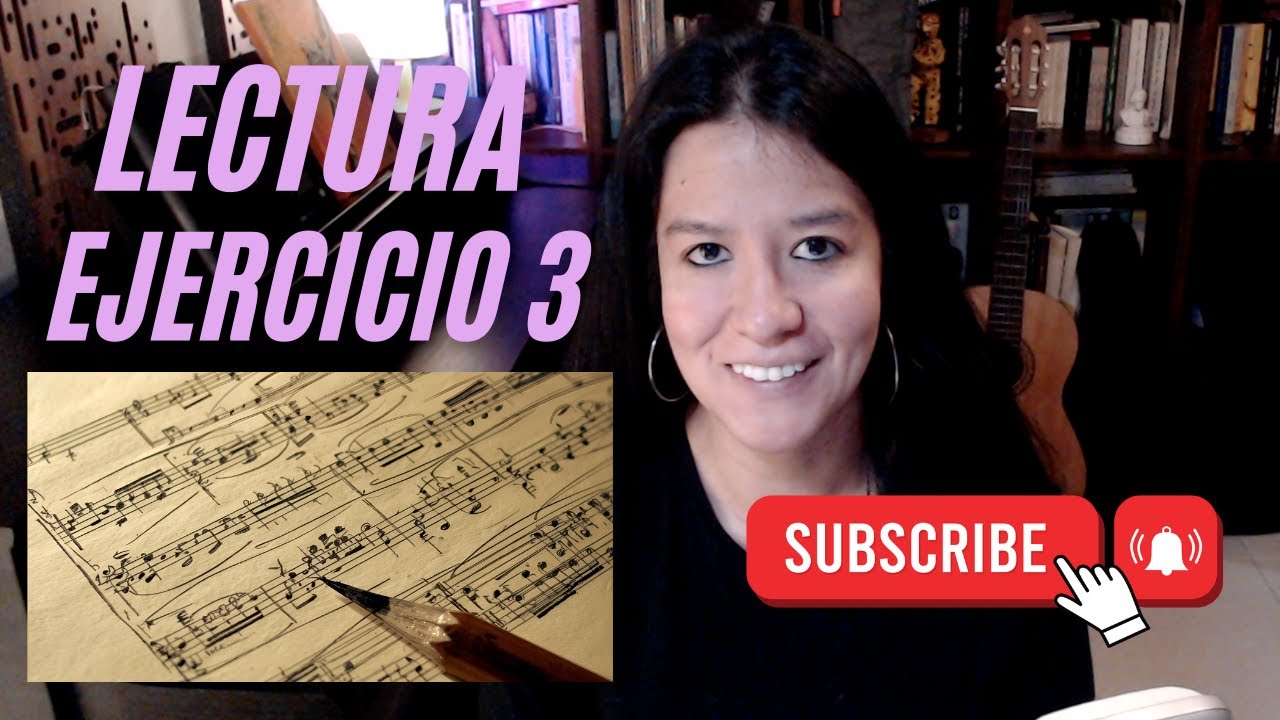 Partitura - Lectura de notas musicales - Ejercicio 3 I G. Dandelot