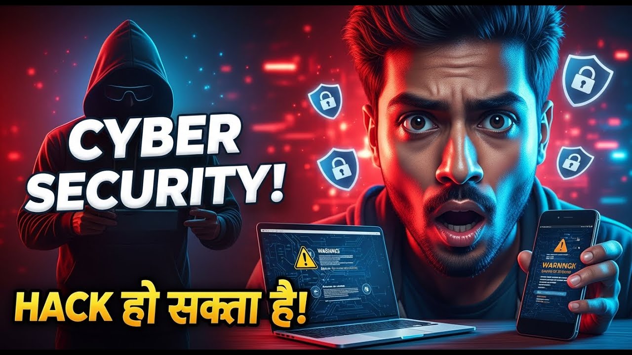 Cyber Security Kya Hai? | Hackers Se Kaise Bache? Complete Beginner Guide 🚨