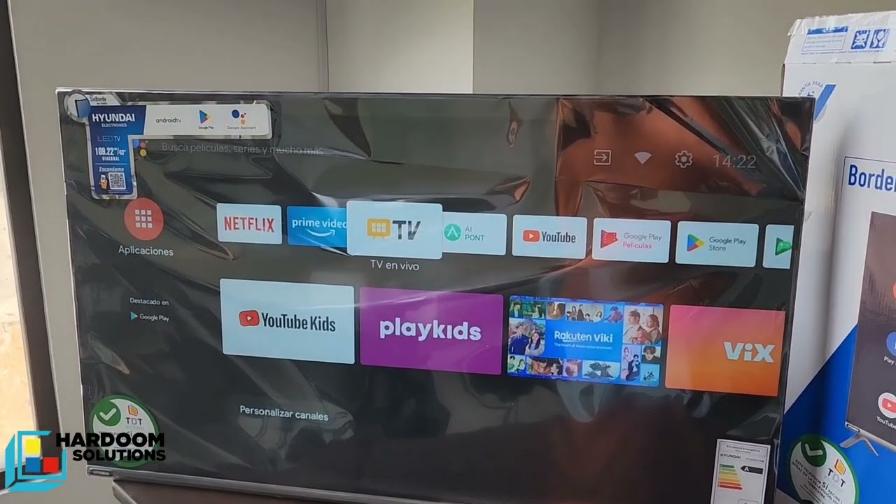 TV Hyundai Android TV Configuración Inicial