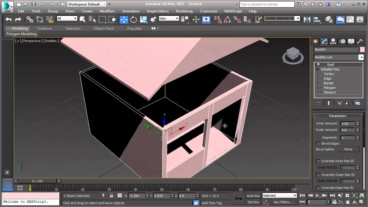 3ds Max House Modeling Exterior Basic