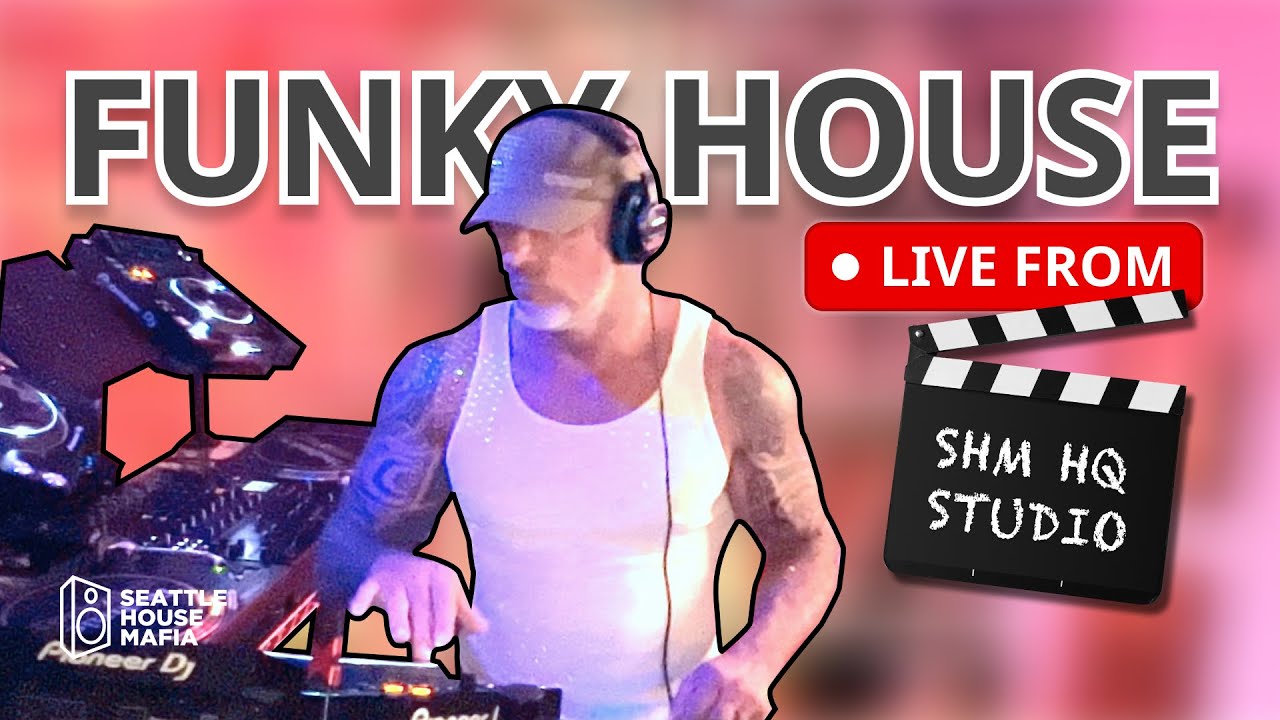 Funky House DJ Mix Live From SHM HQ Studio, DJ Phil Anthony
