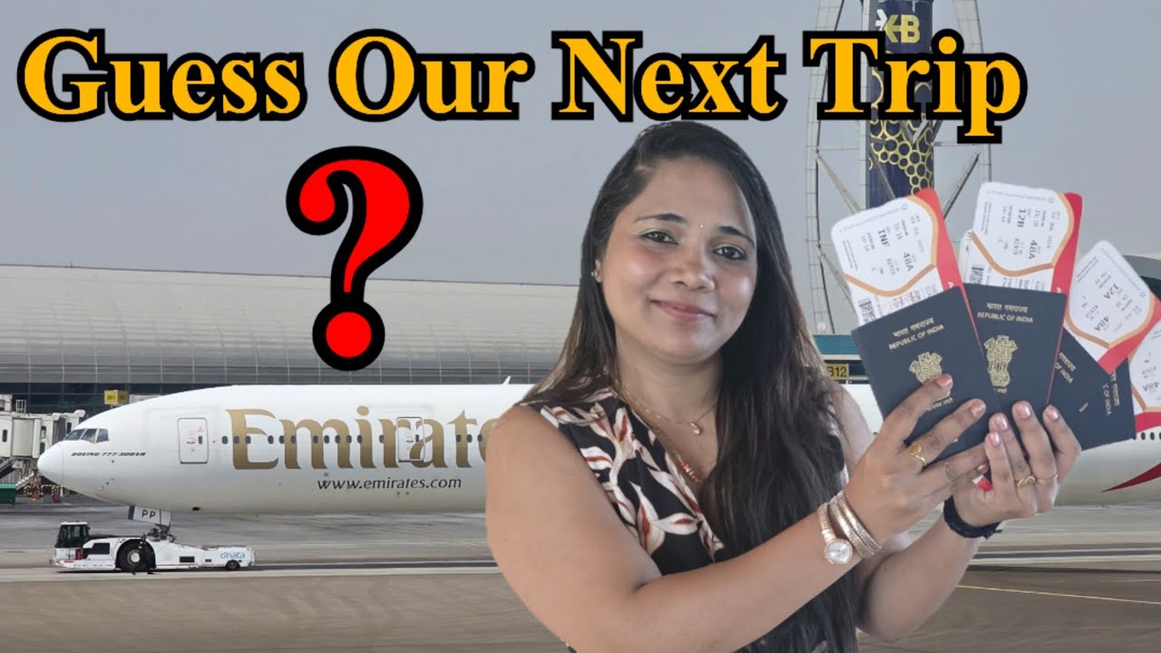 GUESS Our Next Trip | My First International Flight #goanvlogger #flight #international