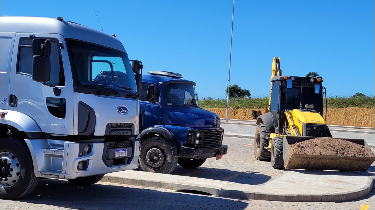 Interior e mudança de marcha ford cargo 1933   2014
