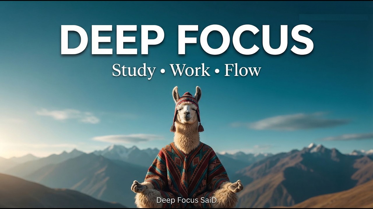 Deep Focus Ambient 🌌 2 Hours Minimal Drone for Study & Work | Deep Focus SaiD