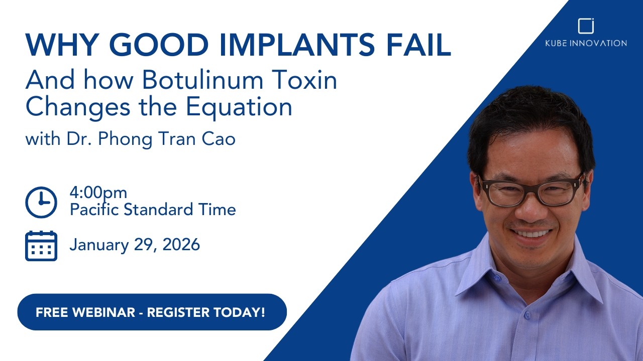 Why Good Implants Fail, and How Botulinum Toxin Changes the Equation