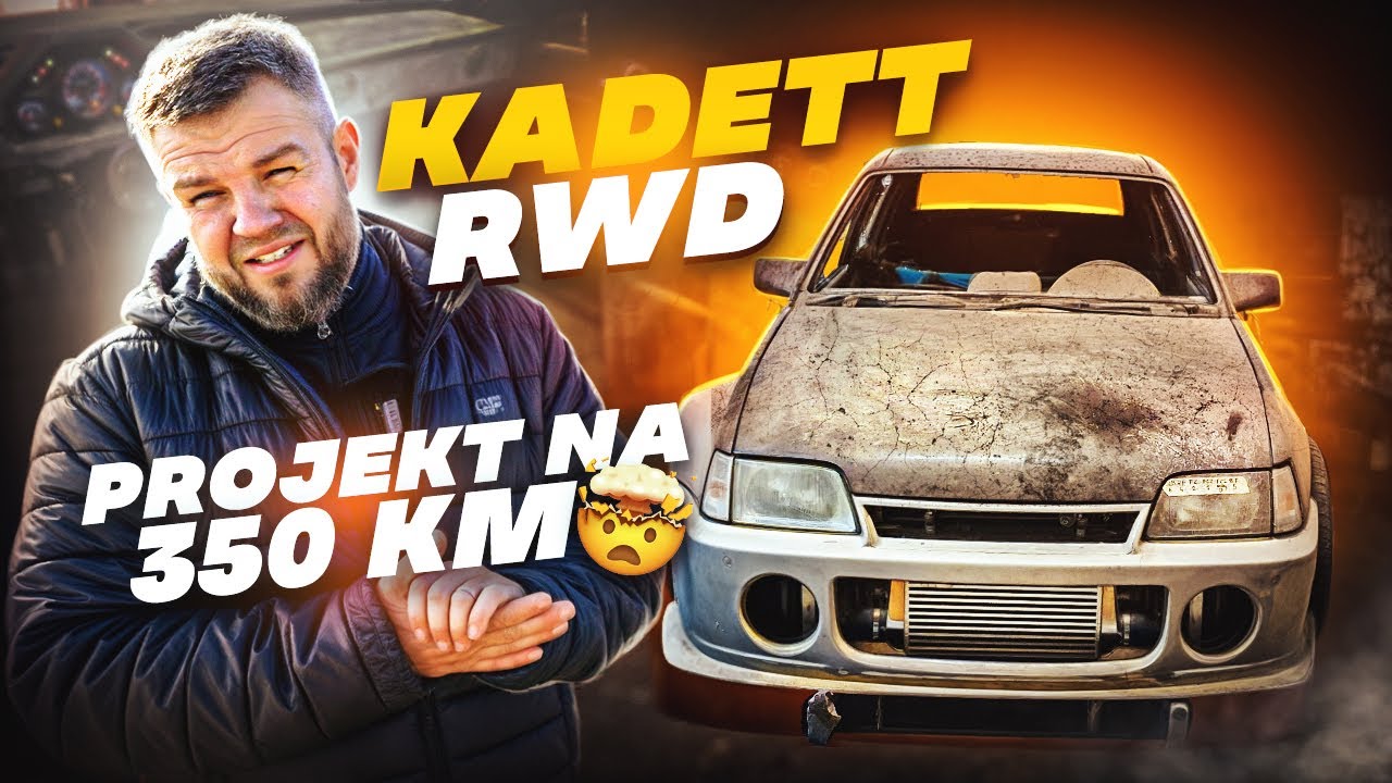 Poszerzony Kadett GSI z RWD 😱 Projekt na 350 KM