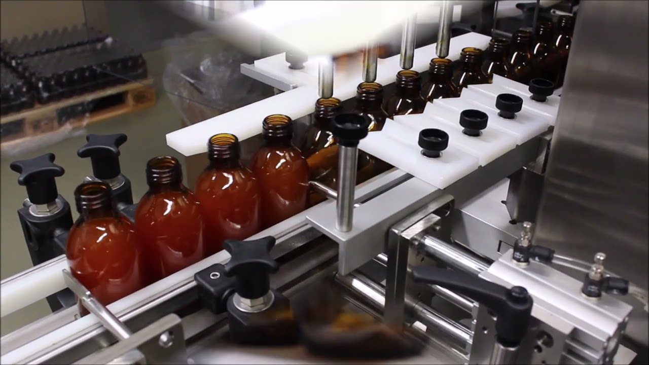 Abfüllmaschine für Sirup und flüssige Nahrungsergänung