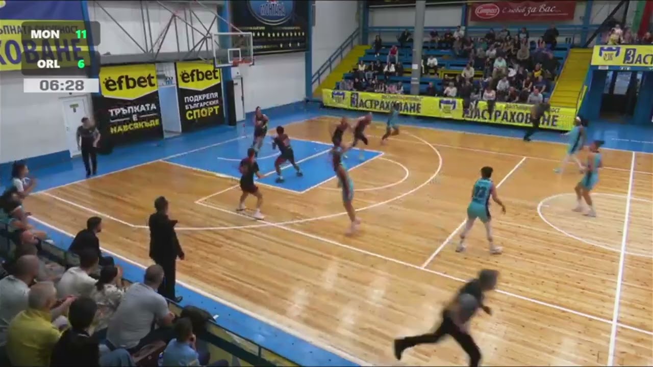 BC Montana 2003 89-53 ZKK Orlovi WABA-League Season 2025/26 Round 1