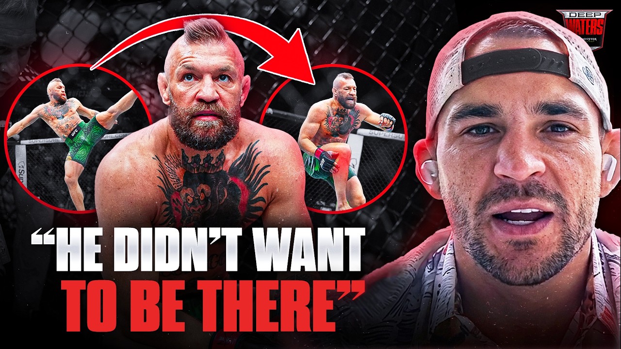 Poirier & Masvidal react to Conor McGregor&rsquo;s knee injury vs Max Holloway at UFC 329 | Deep Waters
