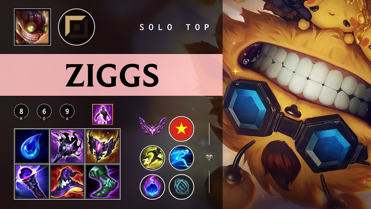 Ziggs Top vs Varus - VN Master Patch 26.03