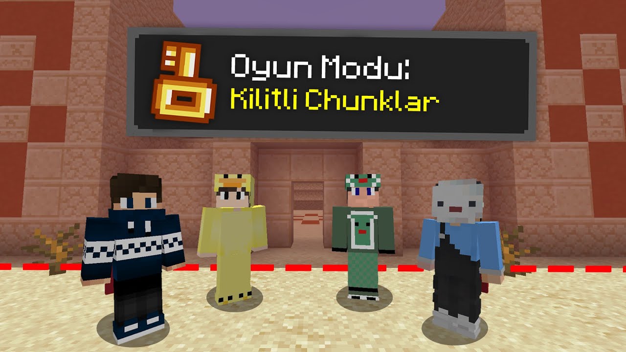 Minecraft'ı Bitiriyoruz ama CHUNKLAR KİLİTLİ