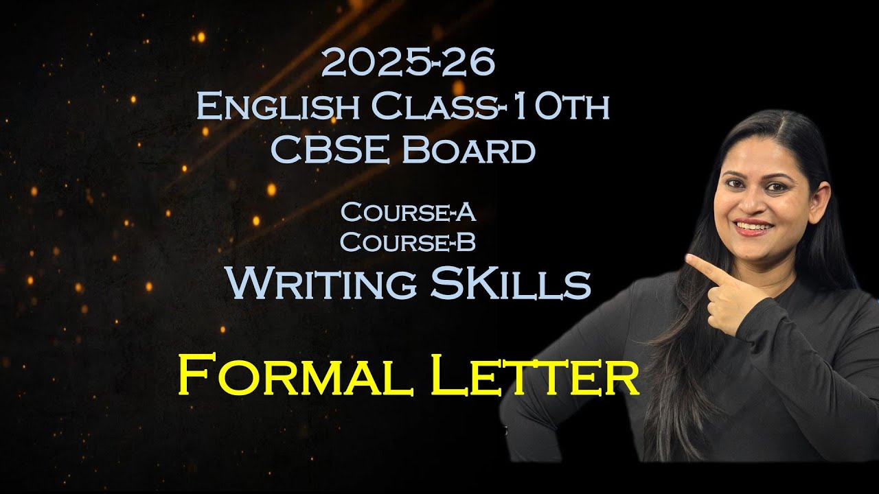 Letter to The Editor - Format & Examples | Class 10 English | Writing Skills | CBSE 2026 #ankitamam