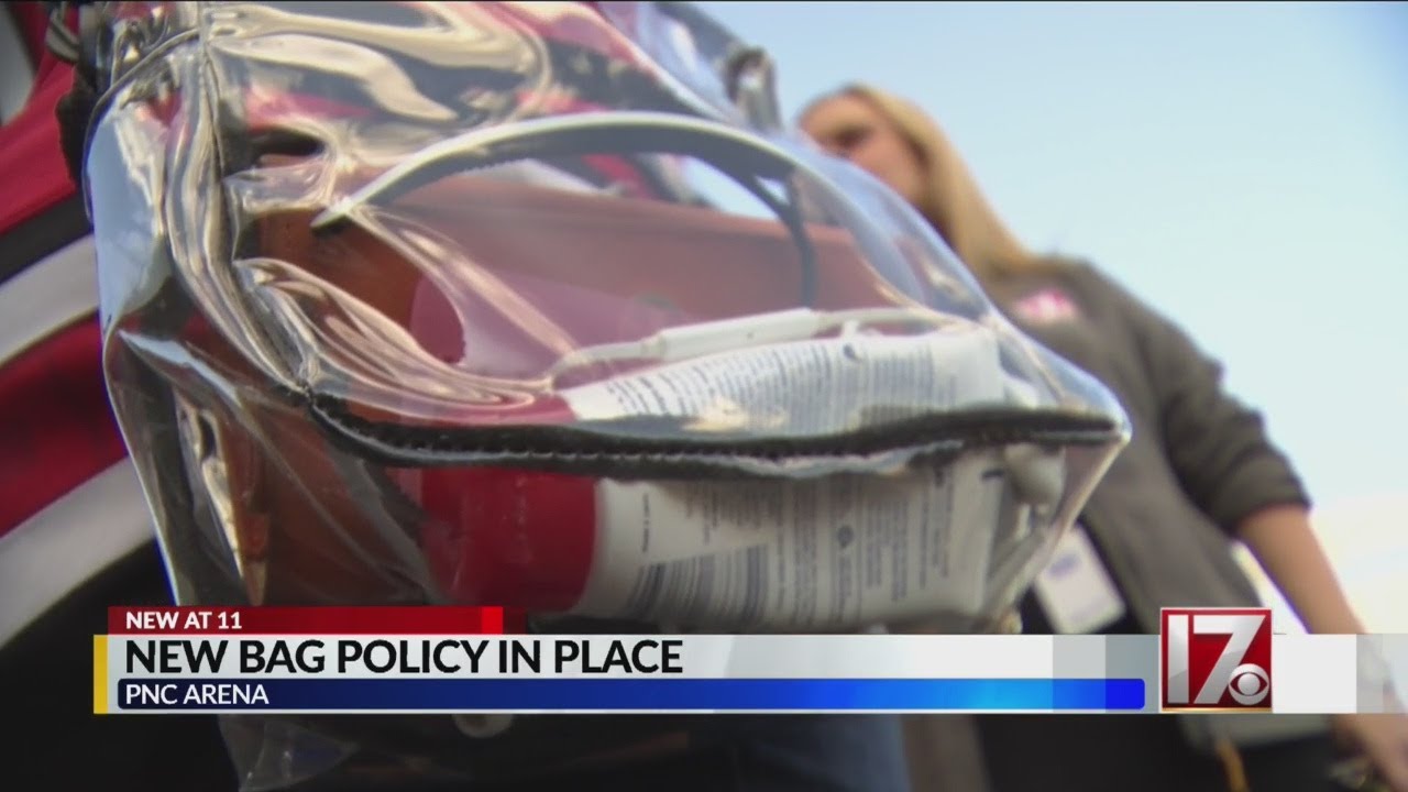 PNC Arena implementing clear bag policy