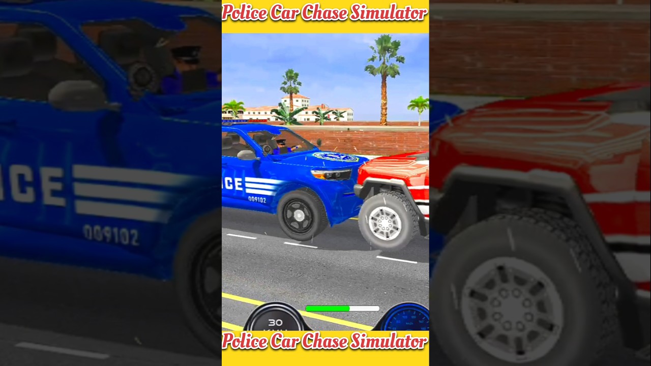Police Car Chase 🚓 | High Speed Cop Simulator 