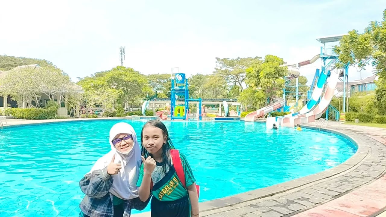 SDN GELAM 2 RENANG DI PERMATA WATERPARK SIDOARJO