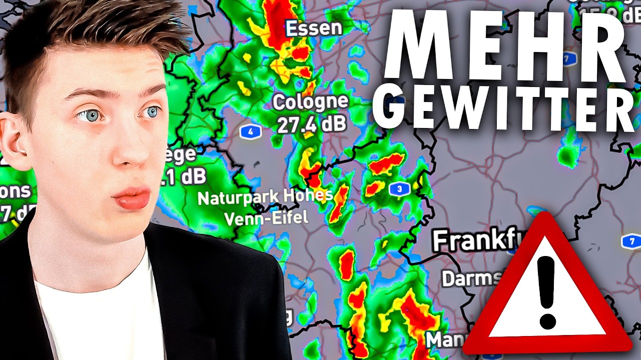 Diese Gewitterlage wurde soeben NOCH kr&auml;ftiger berechnet...