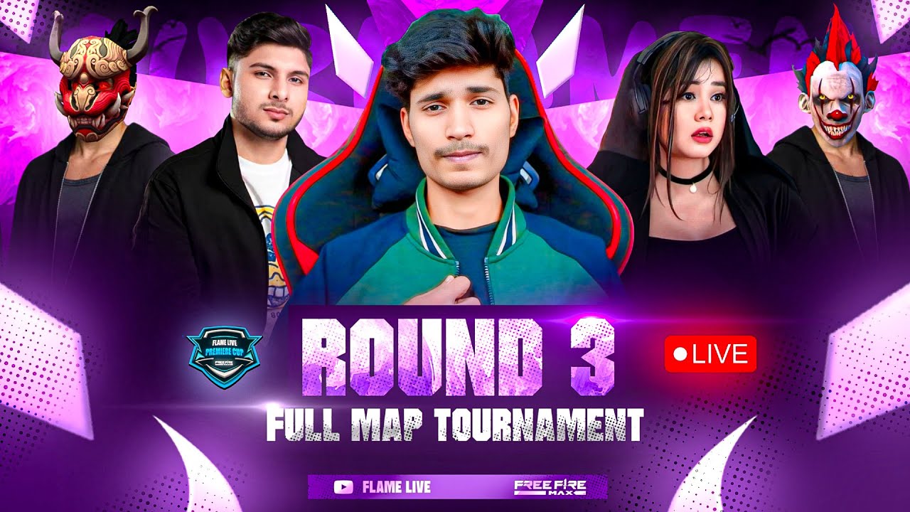 FLPC 🏆 FULL MAP TOURNAMENT 🔥 ROUND-3 GROUP-2 DAY-2 || ZM, AYT, RFF, XF, TNC, VG, TMR #nonstopgaming
